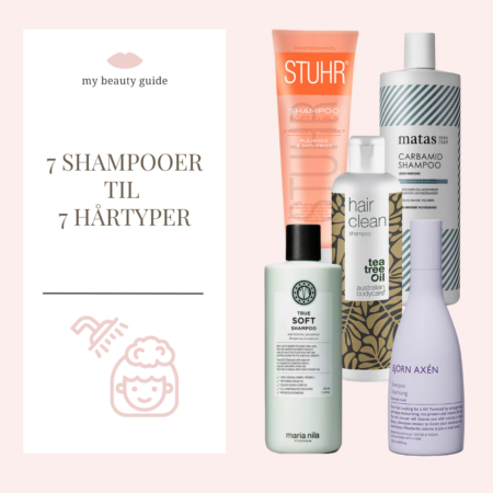 De 7 bedst anmeldte shampooer – til 7 hårtyper