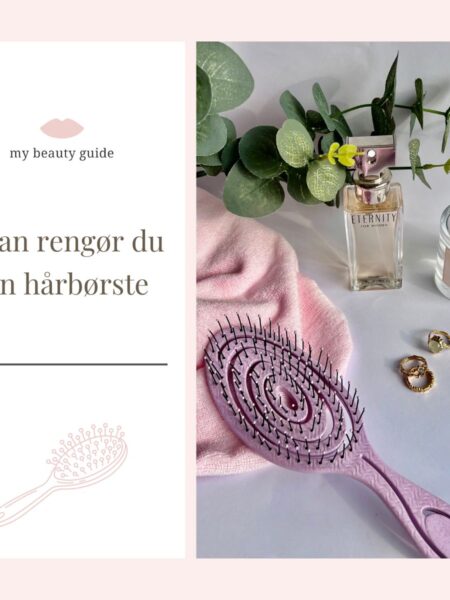 Sådan rengør du din hårbørste