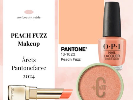 Peach Fuzz makeup – Årets PANTONE farve 2024