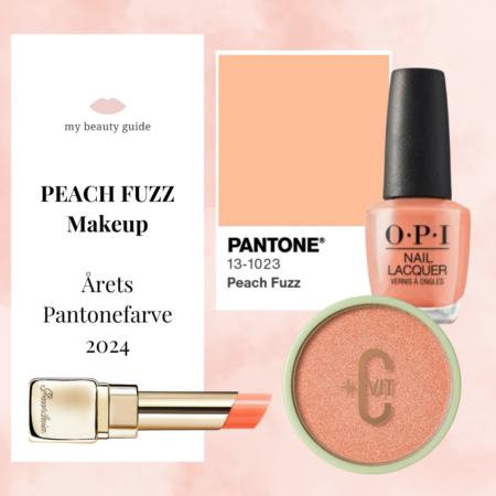 Peach Fuzz makeup – Årets PANTONE farve 2024